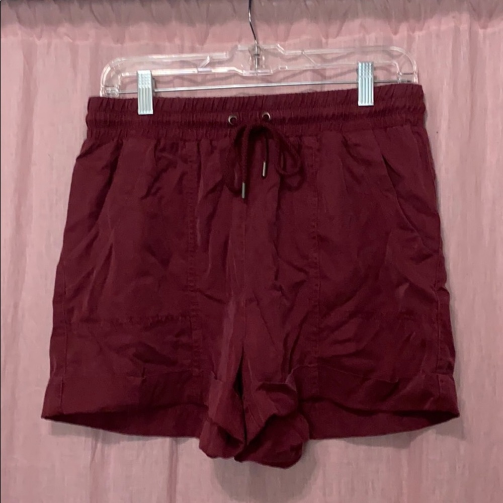 Maroon shorts